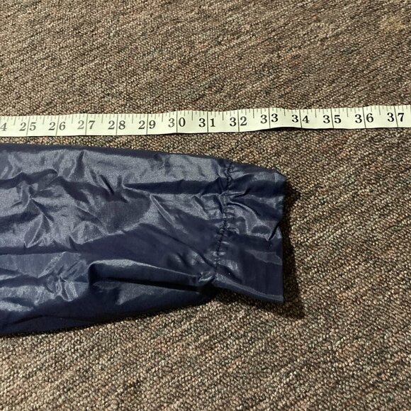 RARE Vintage Roces Ski Boots Jacket Size 52 Large Embroidered Windbreaker Blue - Picture 9 of 9